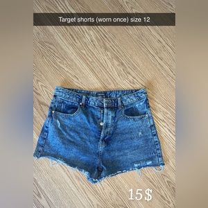 Jean shorts